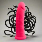 9" SilexD Girthy Dual Density Dildo in Pink Dildos & Dongs My Amazing Fantasy 