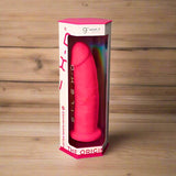 9" SilexD Girthy Dual Density Dildo in Pink Dildos & Dongs My Amazing Fantasy 