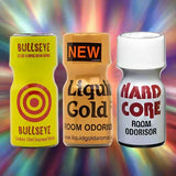 Bullseye, Liquid Gold & Hardcore aroma bundle image 1