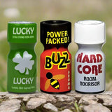 Lucky, Buzz & Hardcore