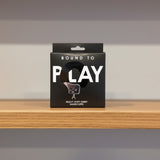 Bound to Play. Heavy Duty Furry Handcuffs Black