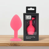 Pink silicone Butt Plug Med