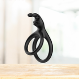 Double Cock Ring Nr.08 Black