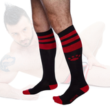 Prowler RED Football Sock Black/Red