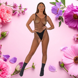 Fishnet Crotchless Bodystocking