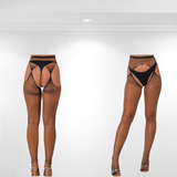 Fishnet Crotchless Pantyhose