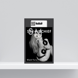 S&M Furry Handcuffs: Black