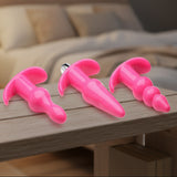 Thrill Trio Anal Plug Set - Pink