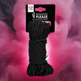 Bound to Please Silky Rope 10m BLK Fetish My Amazing Fantasy 