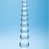 Clarity Elysian Pearls Glass Dildo