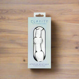 Clarity Utopian Mystique Glass Anal Dildo