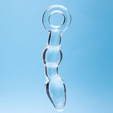 Clarity Utopian Mystique Glass Anal Dildo