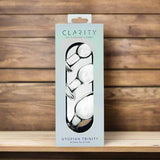 Clarity Utopian Trinity Glass Butt Plug set