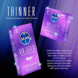 Skins Condoms Non-Latex XL 8 Pack