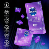 Skins Condoms Non-Latex XL 8 Pack