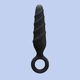 Dark Stallions Silicone Butt Plug Black 3.5" Butt Plugs My Amazing Fantasy 