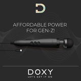 Doxy 3 USB-C - Matte Black Wands My Amazing Fantasy 