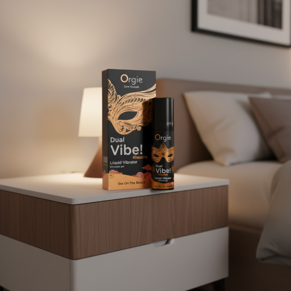 Orgie Dual Vibe - Kissable Liquid Vibrator