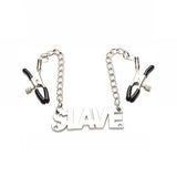 Enslaved Slave Chain Nipple Clamps Fetish My Amazing Fantasy 