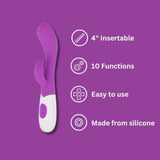 Jessica Rabbit Textured Vibrator