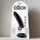 King Cock 7' Dildo - Skin