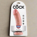 King Cock 8" Dildo - Skin Dildos & Dongs My Amazing Fantasy 