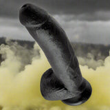 King Cock 9' Cock with Balls - Black