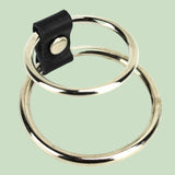 Leather Gates of Hell 2 Cock ring