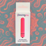 Loving Joy 10 Function Pink Bullet