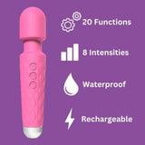 Loving Joy 20 Function Wand in Pink Wands My Amazing Fantasy 