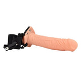 Loving Joy 8" Vibrating Hollow Strap On Strap-Ons My Amazing Fantasy 