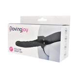 Loving Joy 9" Hollow Strap On Blk Strap-Ons My Amazing Fantasy 