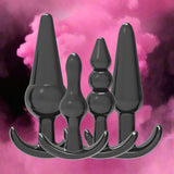 Loving Joy Butt Plug Training Kit Black