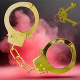 Metal Handcuffs - Gold