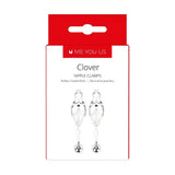 Me You Us Clover Nipple Clamp Silver