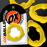 Spinner Single Silicone Ring Yellow
