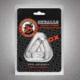 Oxballs Tri Sport Cocksling Clear Cock Rings My Amazing Fantasy 