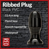 Prowler RED Ribbed Plug