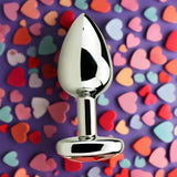 Precious Metals Heart Shaped Butt Plug-S Anal Toys My Amazing Fantasy 