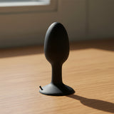 Prowler Large Weighted Butt Plug Blk