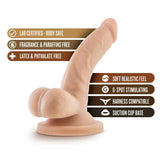 Realistic 4" Suction Cock with Balls Dildos & Dongs My Amazing Fantasy 