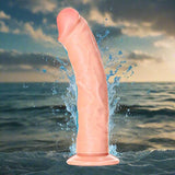 RealRock 7" Curved Dildo with Suction Cup Dildos & Dongs My Amazing Fantasy 