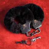 SEI MIO - Furry Metal Handcuffs