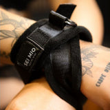 SEI MIO - Unique Over-Wrap Cross Cuff Restraints