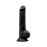 SilexD 9.5" Dual Density Dildo - Black Dildos & Dongs My Amazing Fantasy 