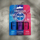 Skins 12ml Sampler Tubes - Vital 3pk Lubes My Amazing Fantasy 