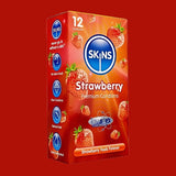 Skins Condoms Strawberry - 12 Pack Condoms My Amazing Fantasy 