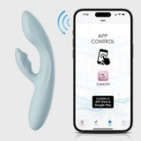 Svakom Chika App-Controlled Flexible Warming Rabbit Vibrator App & Remote Toys My Amazing Fantasy 