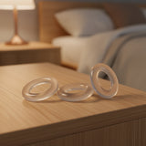 Oxballs WILLY RINGS 3-pack Clear