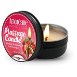 Amoreane Massage Candle Sparkling Strawberry and Champagne